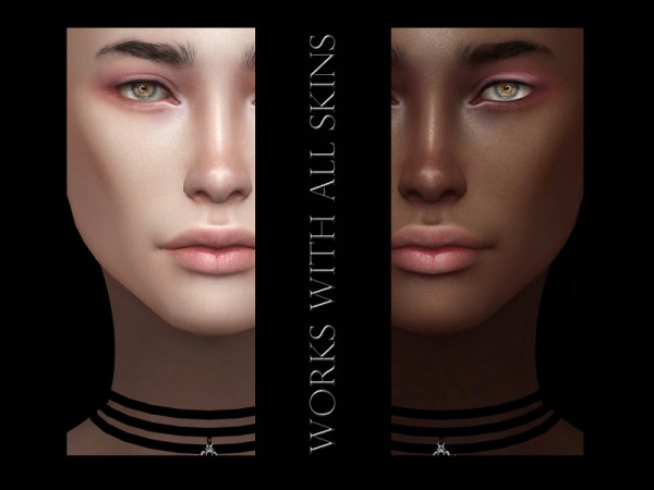  The Sims Resource: Transcriptase Eyeshadow by RemusSirion
