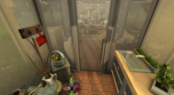  Mod The Sims: Cozy Glass GreenHouse (no CC) by PinkyDude
