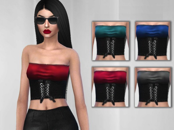  The Sims Resource: Sienna Top by Puresim