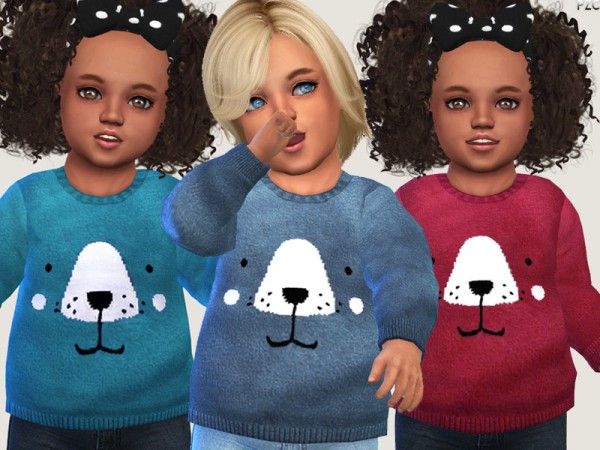  The Sims Resource: Toddler Sweaters 04 by Pinkzombiecupcakes