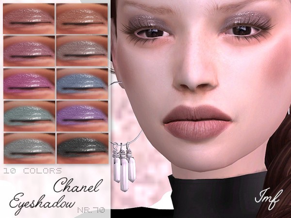  The Sims Resource: Chanel Eyeshadow N.70 by IzzieMcFire