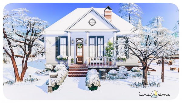  Luna Sims: Winter Cottage   no CC