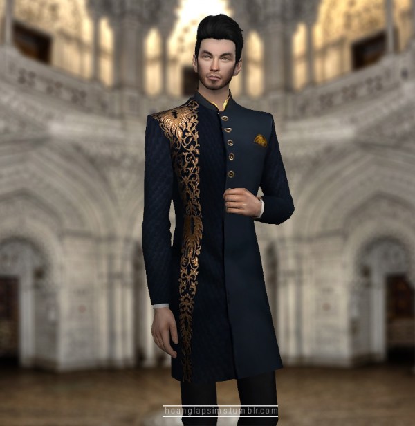  Hoanglap Sims: Indian groom coat