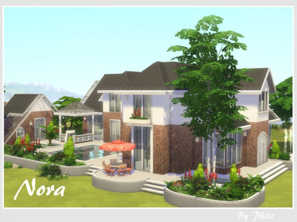  The Sims Resource: Nora House by No CC