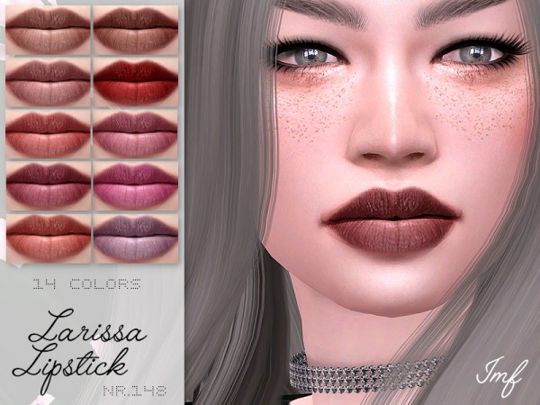  The Sims Resource: Larissa Lipstick N.148 by IzzieMcFire