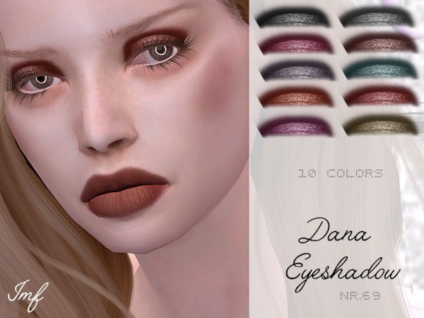  The Sims Resource: Dana Eyeshadow N.69 by IzzieMcFire