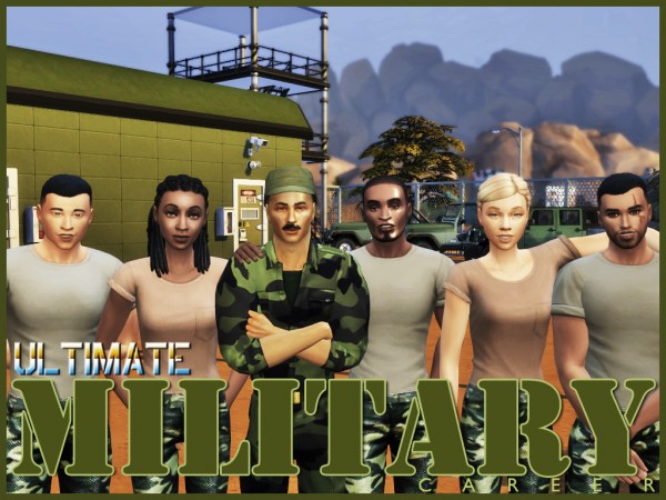  Mod The Sims: Ultimate Military Career by asiashamecca
