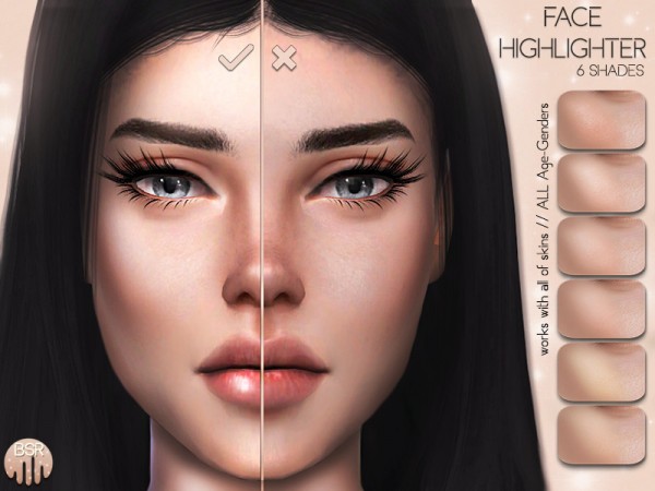  The Sims Resource: Face Highlighter BH05 by busra tr