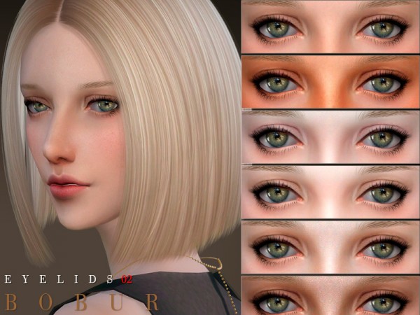  The Sims Resource: Eyelids 02 by Bobur3