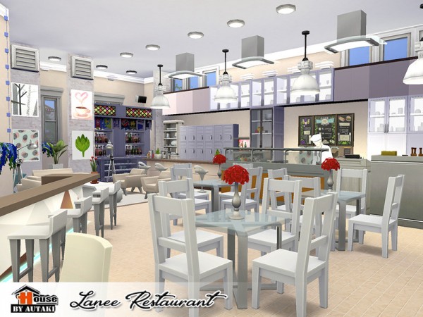  The Sims Resource: Lanee Restaurant by autaki