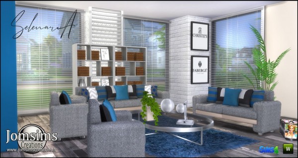  Jom Sims Creations: Selenaria Livingroom