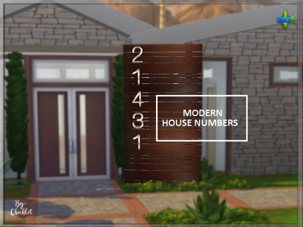  Simthing New: Modern House Numbers