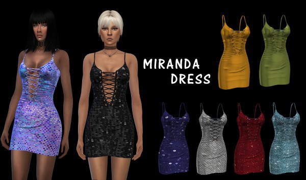  Leo 4 Sims   Miranda Dress