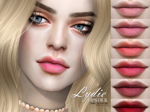  The Sims Resource: Lydie Lipstick N180 by Pralinesims