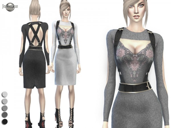  The Sims Resource: Eliswen dress by jomsims