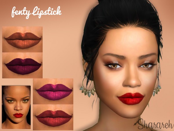  The Sims Resource: Fenty lipstick by Sharareh
