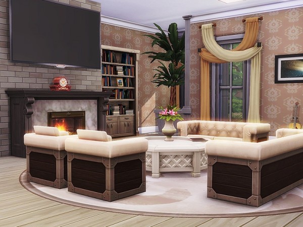  The Sims Resource: Family Hideout House by MychQQQ