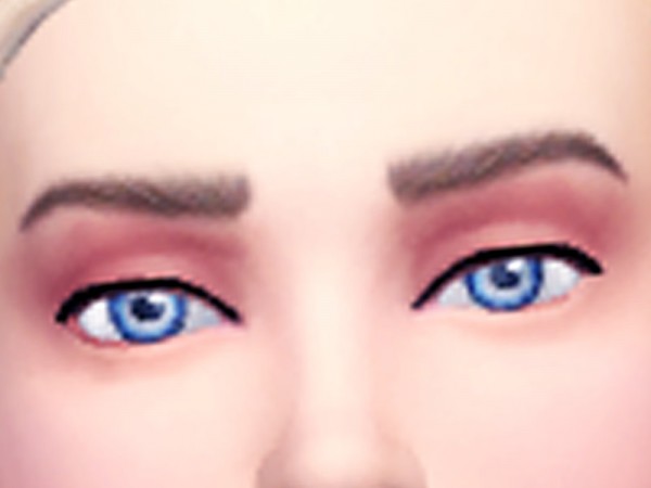  The Sims Resource: Eyebrows Daenerys by KikiSimLive