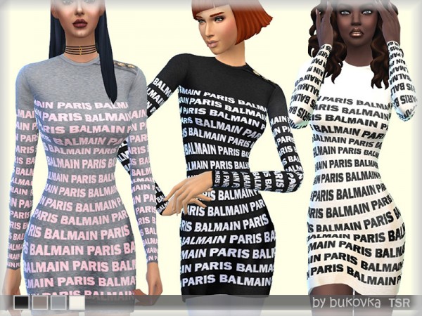  The Sims Resource: Dress Balm by bukovka