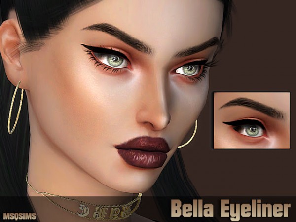  MSQ Sims: Bella Eyeliner