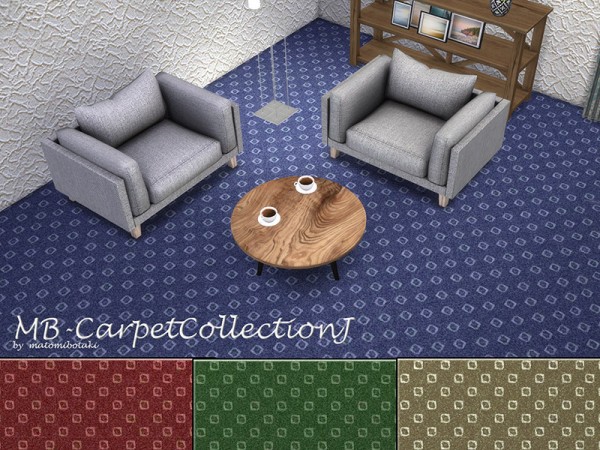  The Sims Resource: Carpet Collection J by matomibotaki