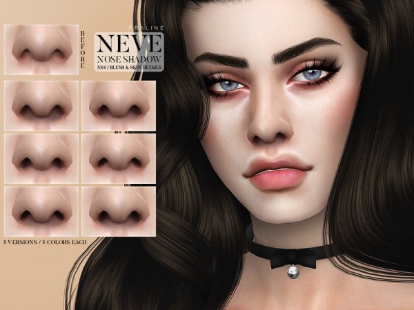  The Sims Resource: Neve Nose Shadow N64 by Pralinesims