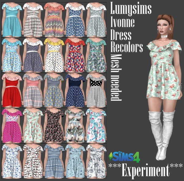  Annett`s Sims 4 Welt: Thats me too! EXPERIMENT   dresses and jumpsuit