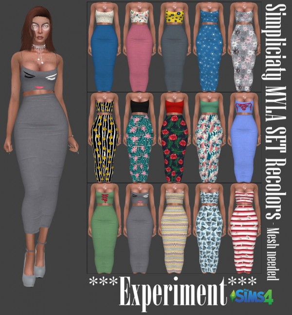  Annett`s Sims 4 Welt: Thats me too! EXPERIMENT   Dresses, Skirt and Pants