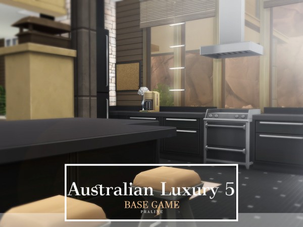  The Sims Resource: Australian Luxury 5 house by Pralinesims