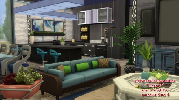  Sims 3 by Mulena: House Stylish no CC
