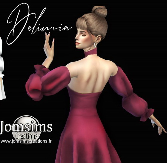  Jom Sims Creations: Delimia Dress