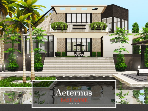  The Sims Resource: Aeternus house by Pralinesims