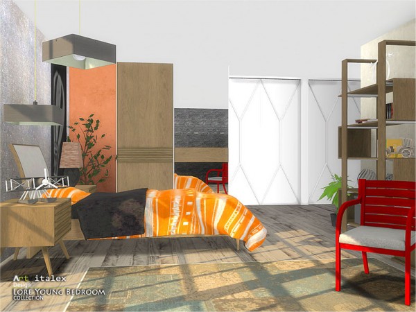  The Sims Resource: Lore Young Bedroom by ArtVitalex
