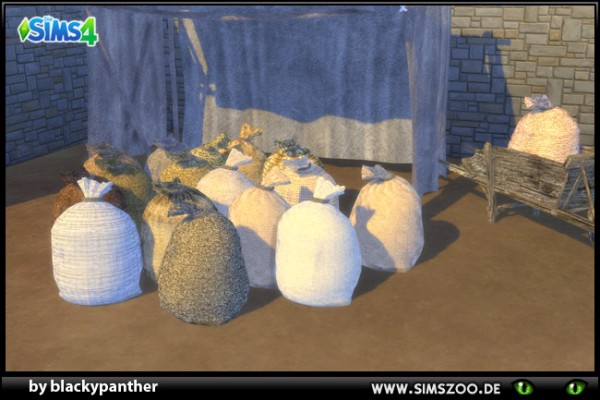  Blackys Sims 4 Zoo: Middle old market    Sack 1 by blackypanther
