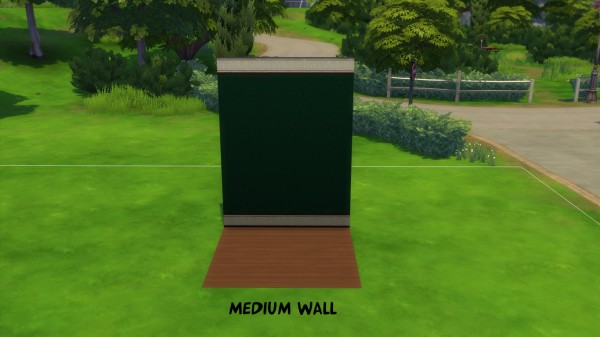  Mod The Sims: Green wall   Blacks family tapestry set by iSandor