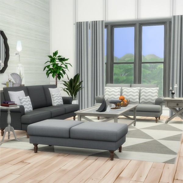  Simsational designs: Iris Seating   Country Style Comfort Set