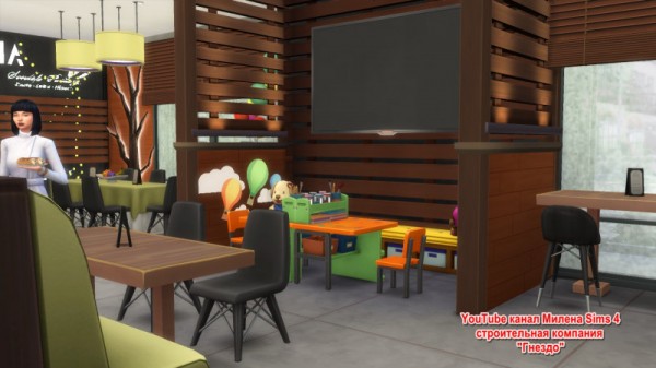  Sims 3 by Mulena: Starbucks Cafe