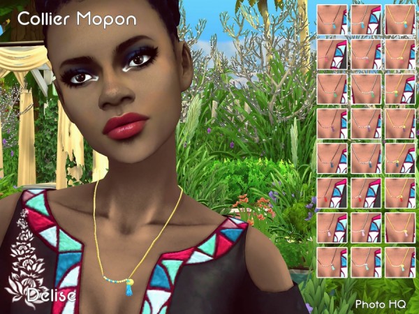  Sims Artists: Mopon Necklace