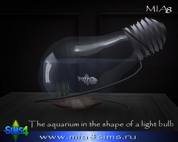  MIA8: he aquarium in the shape of a light bulb