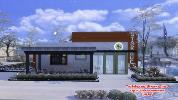  Sims 3 by Mulena: Starbucks Cafe