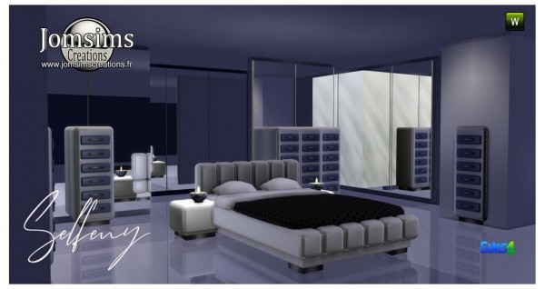  Jom Sims Creations: Selfeny bedroom