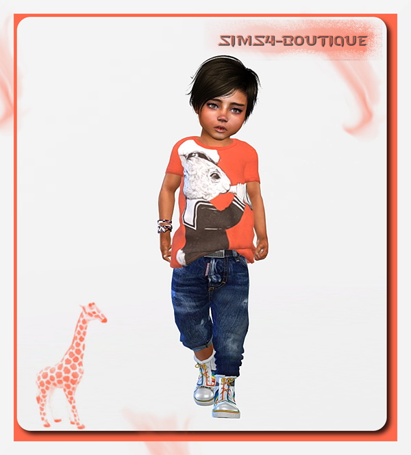  Sims4 boutique: Designer Set for Toddler Boys