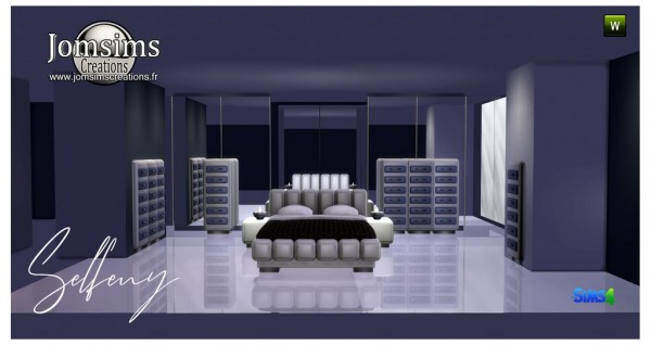  Jom Sims Creations: Selfeny bedroom