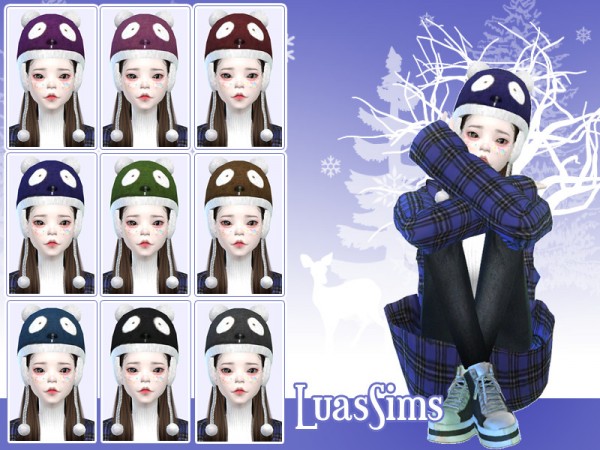  The Sims Resource: Bear Hat by Luas Sims