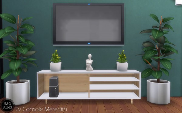  MSQ Sims: Tv Console Meredith