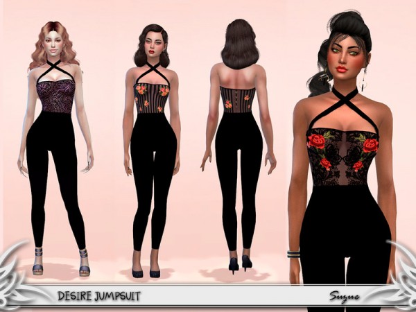  The Sims Resource: Desire Jumpsuit by Suzue