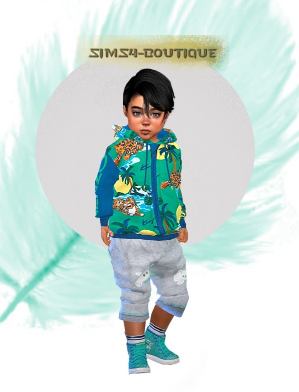 Sims4 boutique: Designer Set for Toddler Boys