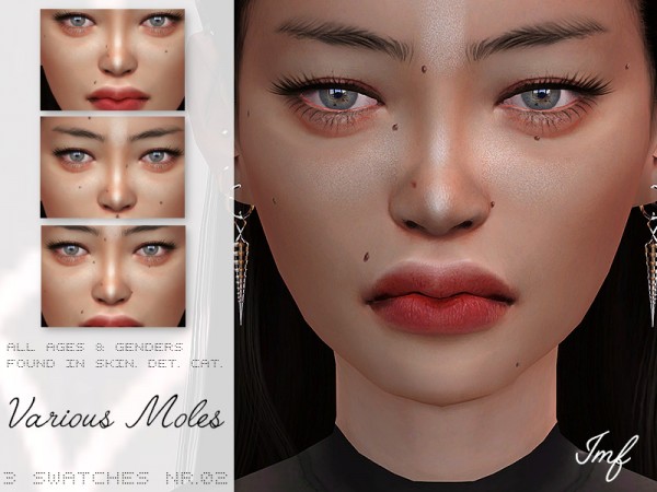 The Sims Resource: Various Moles N.02 by IzzieMcFire • Sims 4 Downloads