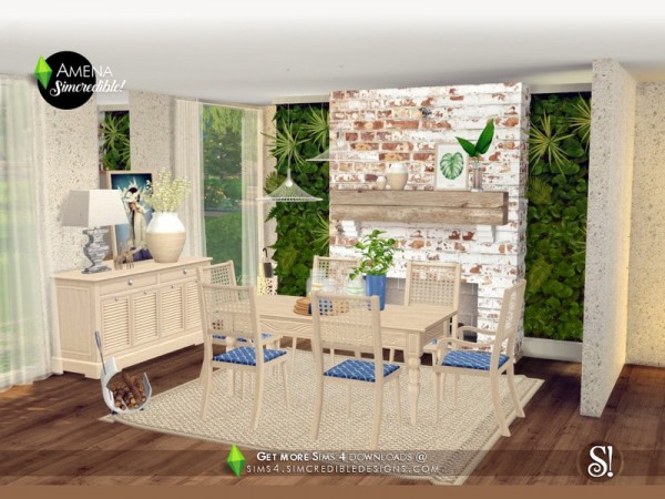  The Sims Resource: Amena diningroom by SIMcredible!