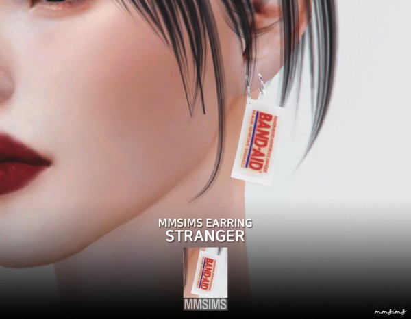  MMSIMS: Earrings Stranger